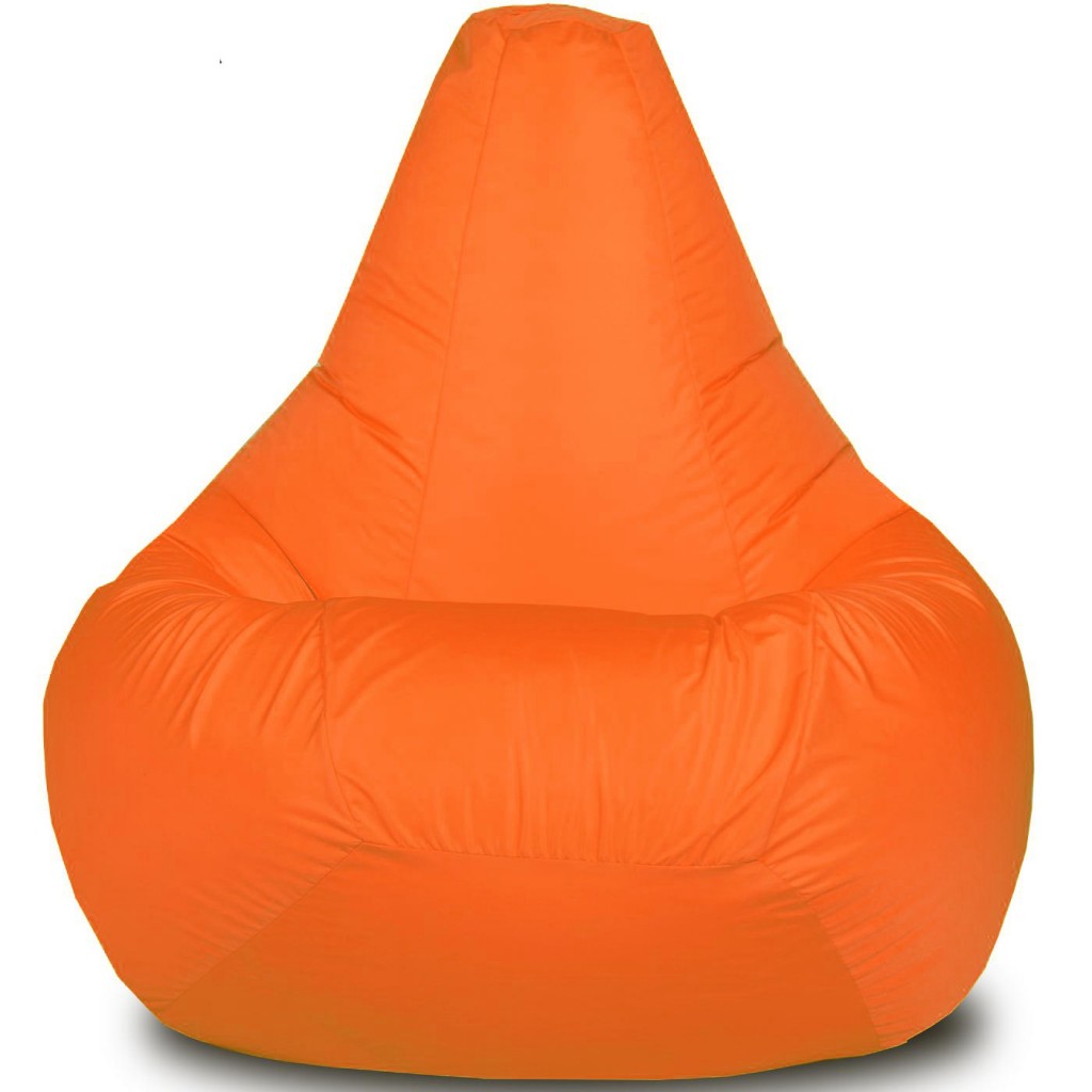 Кресло-мешок Груша Хатка большая Оранжевая