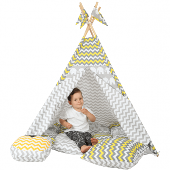 Вігвам Хатка комплект Єгипет з м'яким килимком - Малятко