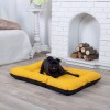 Лежак для собаки Стайл жовтий з чорним