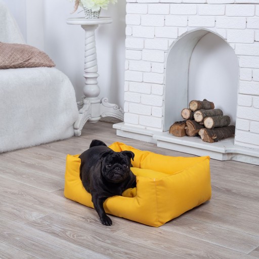 Лежак для собаки Класік жовтий