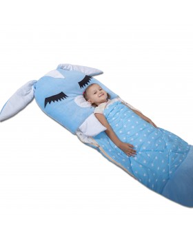 Детский спальный мешок-трансформер Зайчик