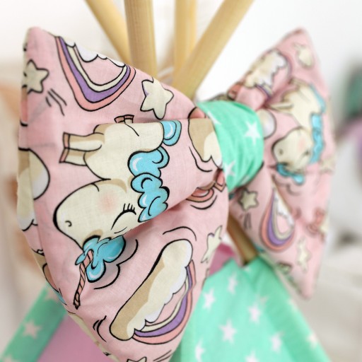 Вігвам Хатка комплект Рожеві Єдинороги - Малятко-foto3