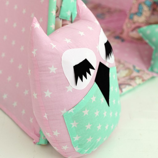 Вігвам Хатка комплект Рожеві Єдинороги - Малятко-foto7