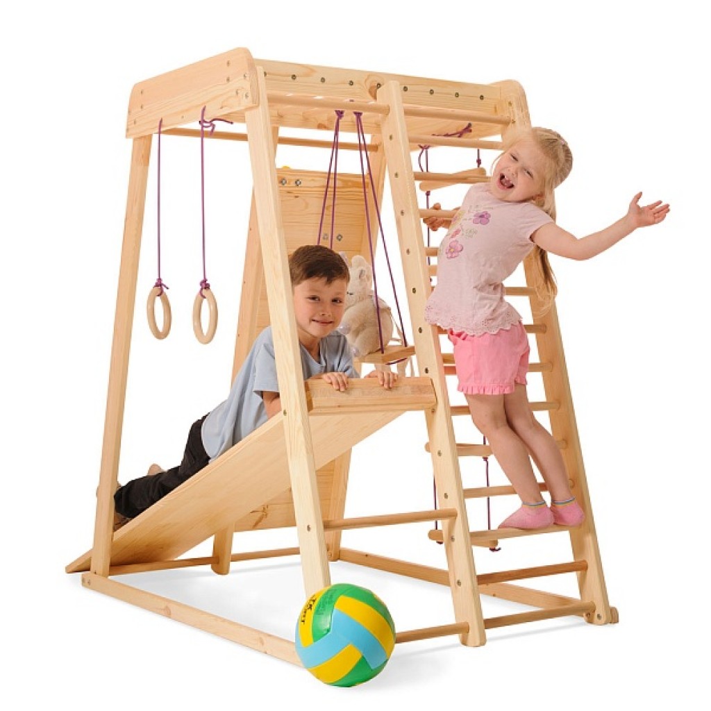 Спортивный комплекс уличный SportBaby «Акварелька- outdoor 3»