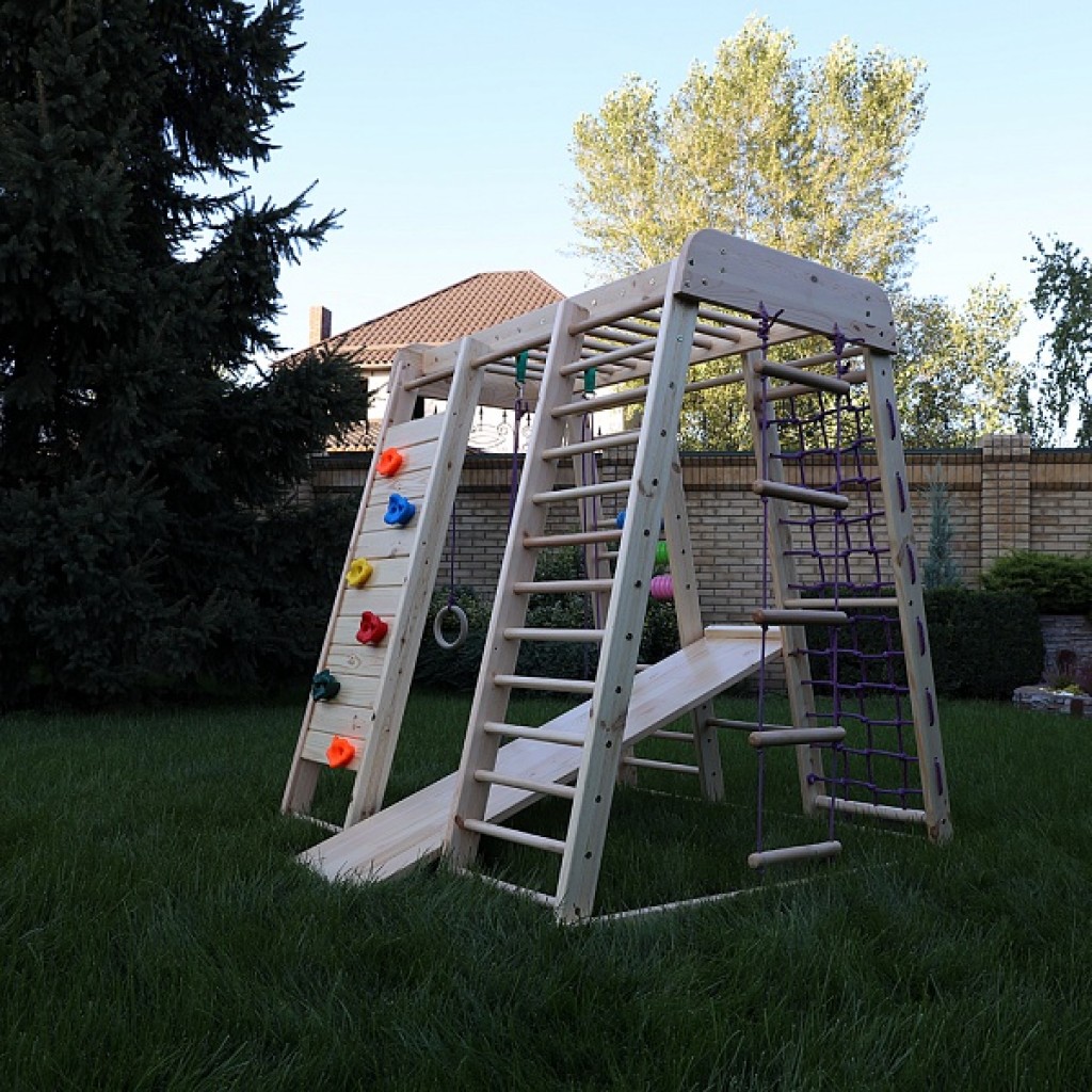 Спортивный комплекс уличный детский SportBaby «Акварелька- outdoor 2»