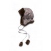 Детская зимняя шапка для мальчика Схемы (коричневый) 50 р.